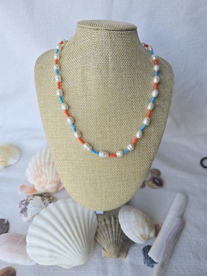 Jaffa Blue necklace