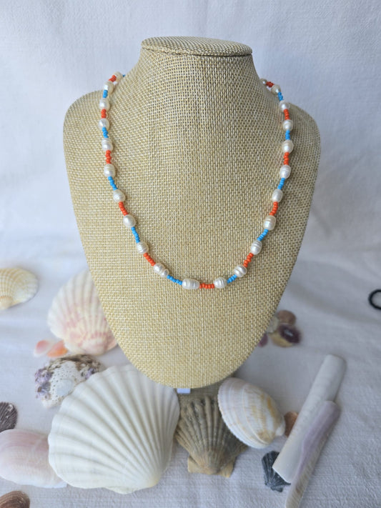 Jaffa Blue necklace