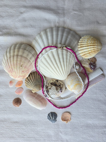 Colar duplo Framboesa